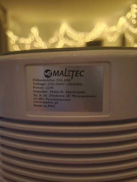 Dezumidificator Electric MalTec DH-800