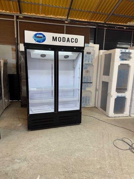 Vitrină verticală dublă MODACO 120x55x200 cm