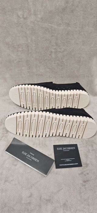 Pantofi ILSE JACOBSEN Tulip bărbați 45 negru ORIGINALI – noi, în cutie