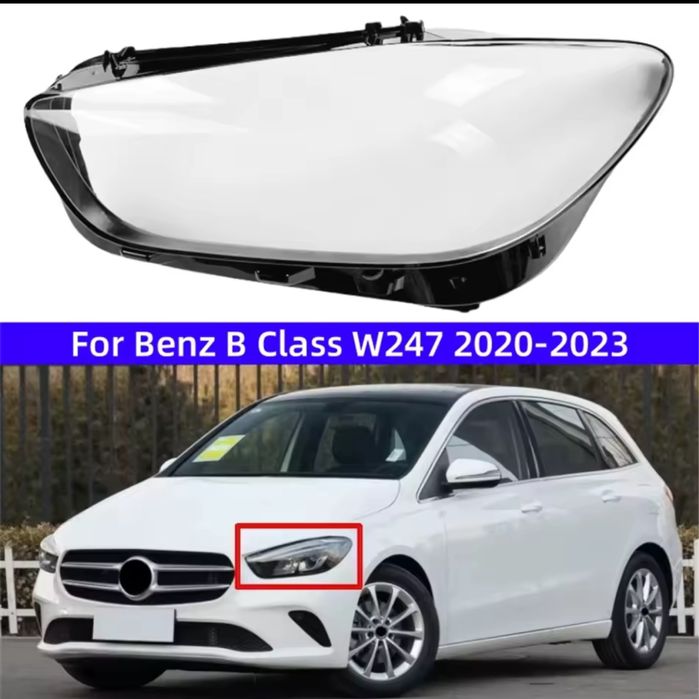 sticla far mercedes w246/w247 2012 - 2022