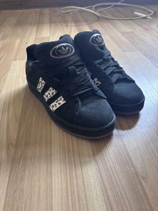 Сникърси Campus O0S JS3862 Черен с леопард