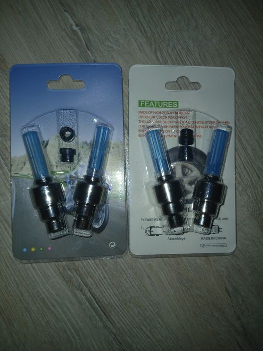 Яркий светящийся колпачок для колес