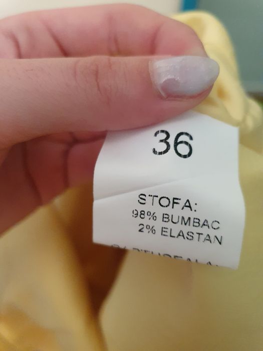 Rochie galbena  de ocazie