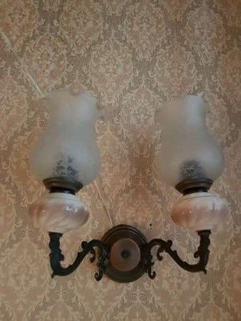 Комплект.Бронза керамика хрусталь.Югославия.