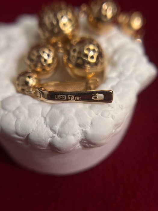 Золотые серьги/BariBarShop/0•0•24