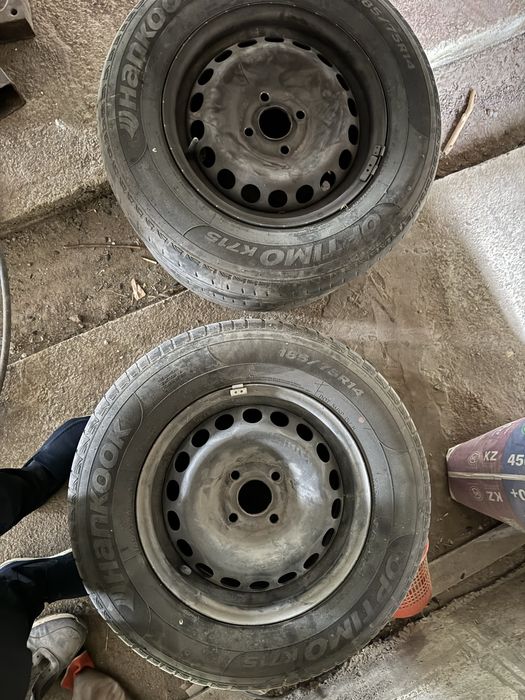 Кобалтқа оригинал диск запаска колпактарымен