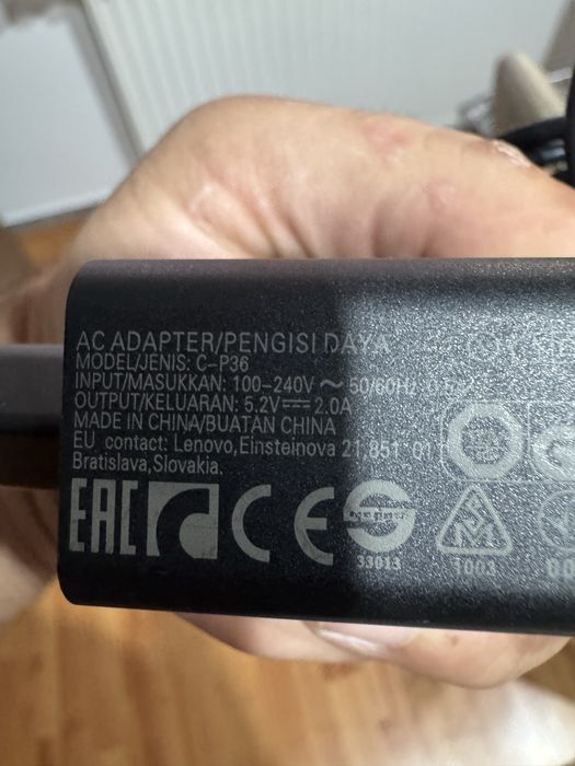 Incarcator telefon/tavleta  Lenovo 5.2V 2A