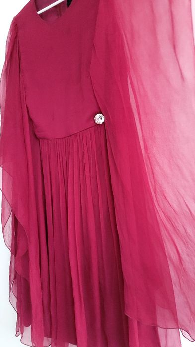 Rochie YOKKO din mătase naturală