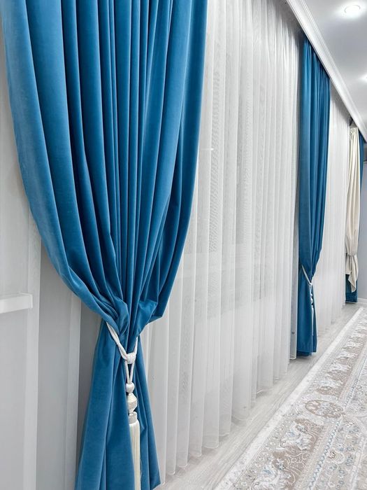 Залдың шторы сатылады