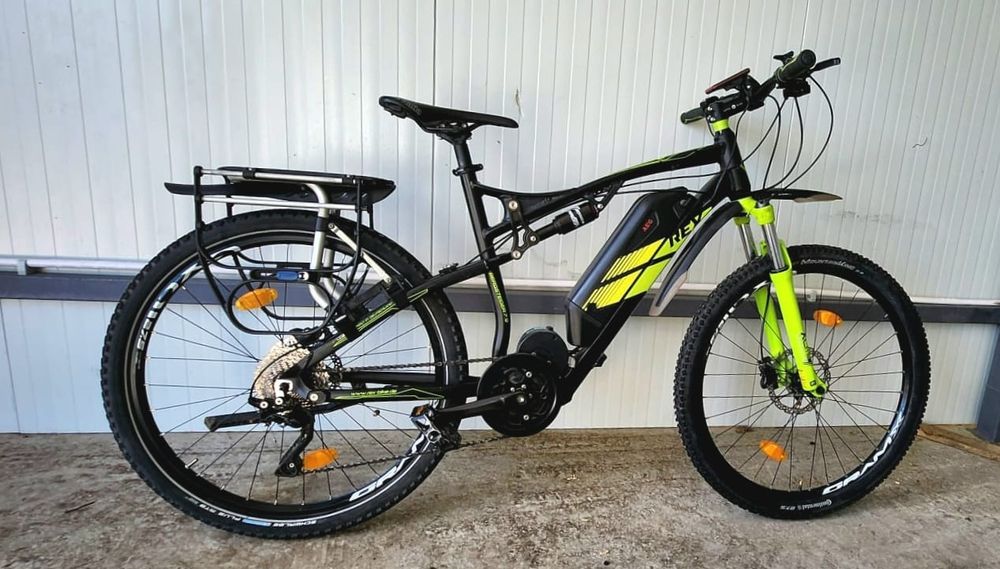Bicicletă electrică Rex Bergsteiger 7.9 / 48V / XT / full suspension