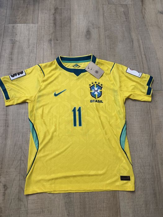 Tricou de fotbal nike Raphinha 11 Brasil Brazilia nationala marime M nou world cup 2026