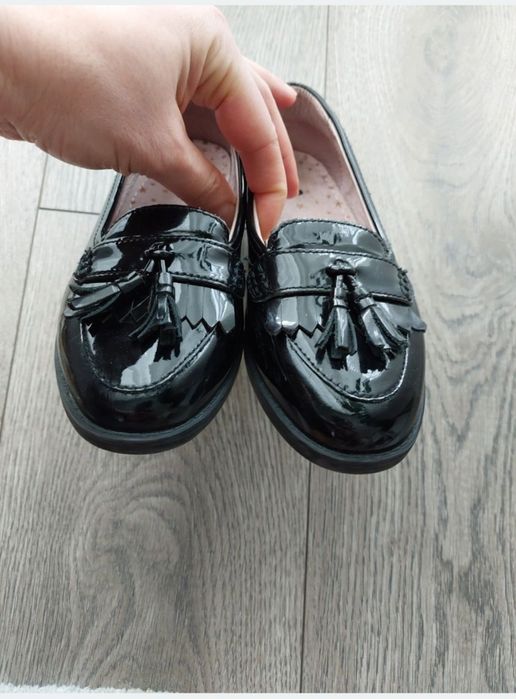 Pantofi piele Next 33, balerini H&M 33