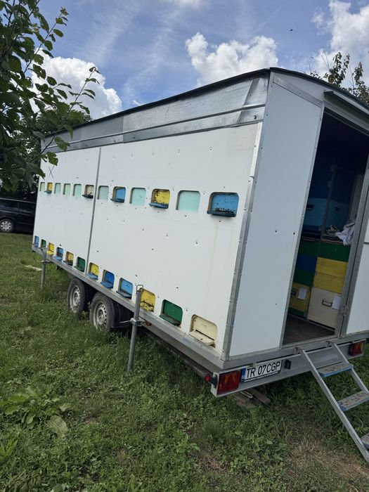 Remorca apicola Rema 3300 - capacitate 48 stupi