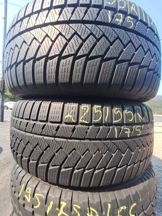 2 anvelope iarna 225/55r17 Continental ssr  rft runflat Montaj Gratuit