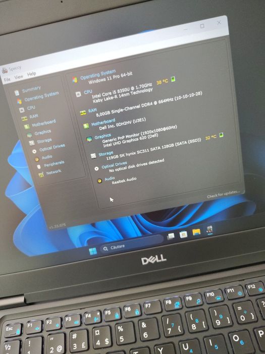 Dell Latitude 5490 14" Fhd Ips,i5 Gen8,Slot Sim 4G,Tst Iluminatā