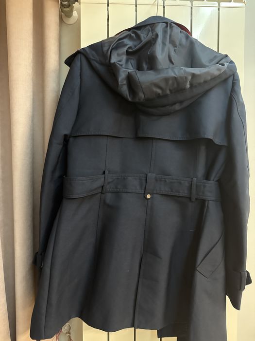 Palton / Trench bleumarin damă ZARA – elegant, ca nou