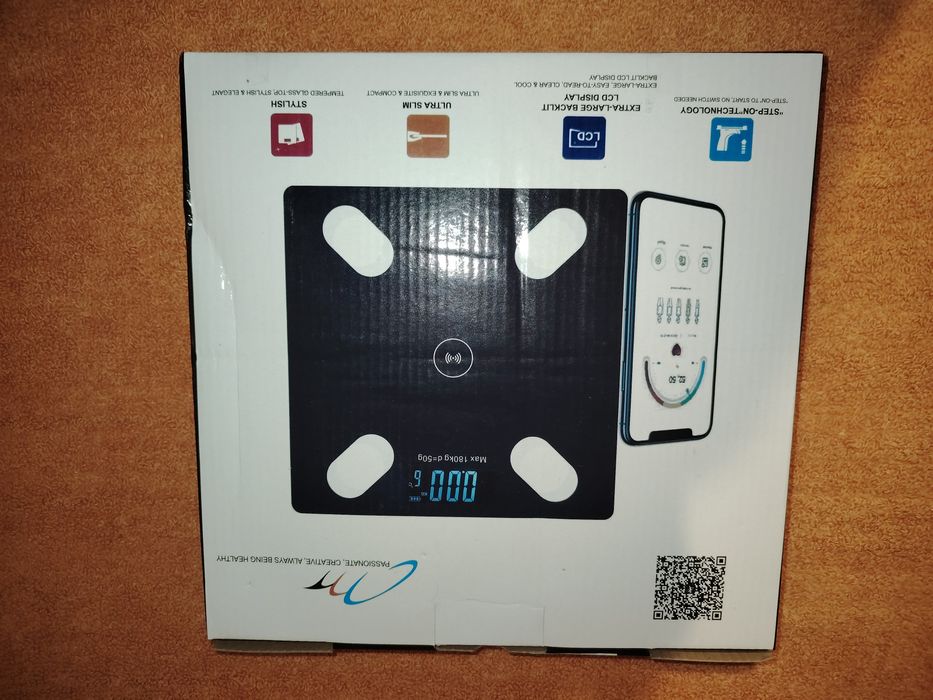 Интелигентен кантар за баня с приложение за телефон