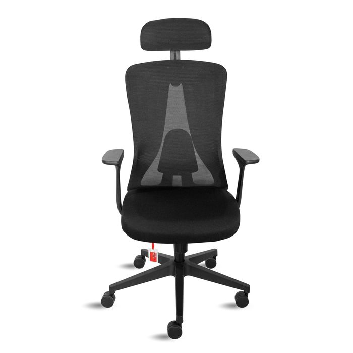 Scaun de Birou ergonomic Vitaholm Wave Mesh Foam Black