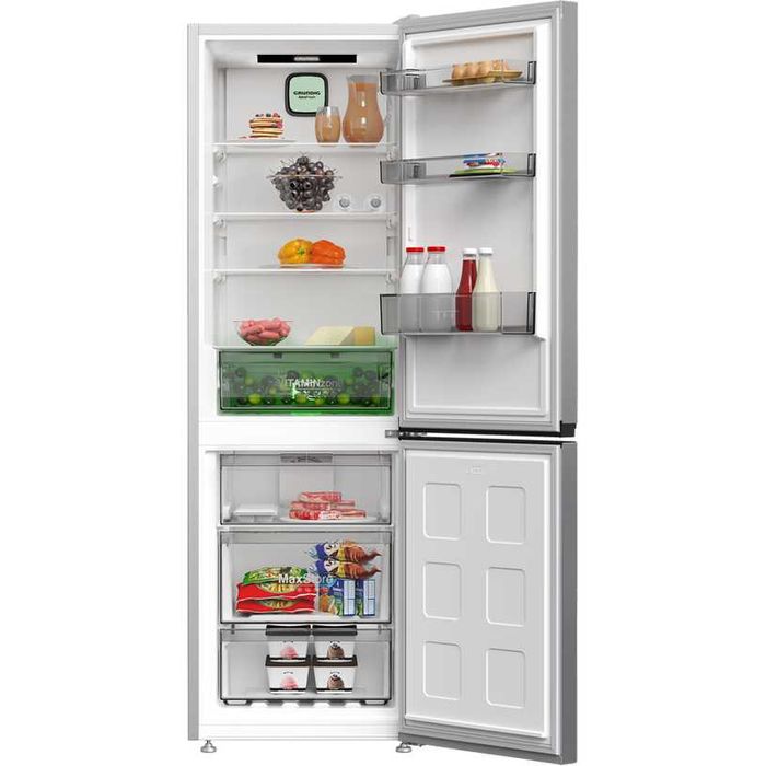 Нов инверторен хладилник с фризер GRUNDIG GKPN 46820 XP 185 см