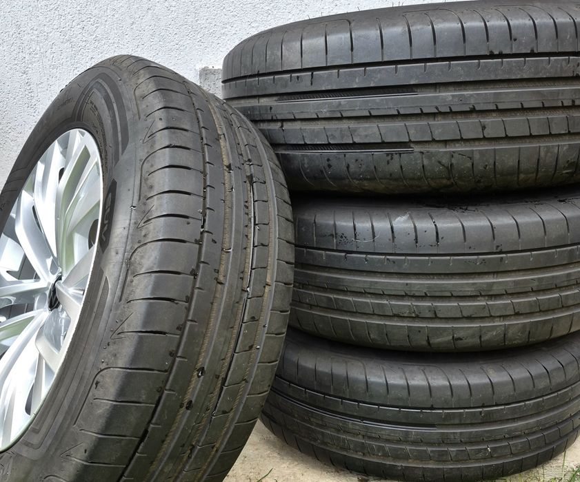 Roti cu jante originale Vw Touareg r18