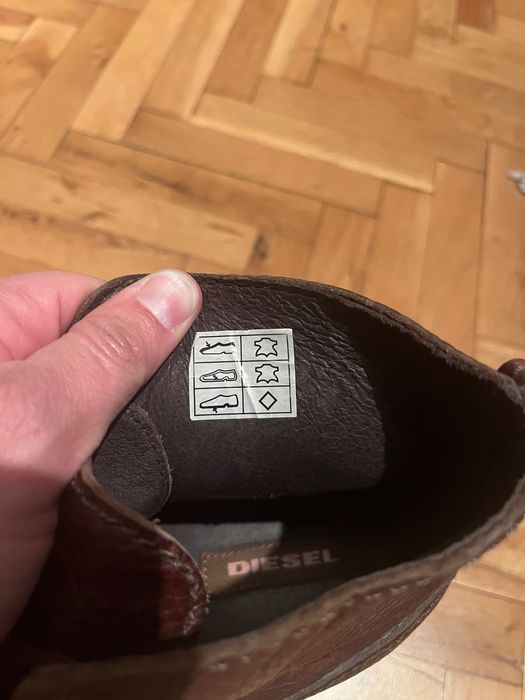 Diesel кожени обувки
