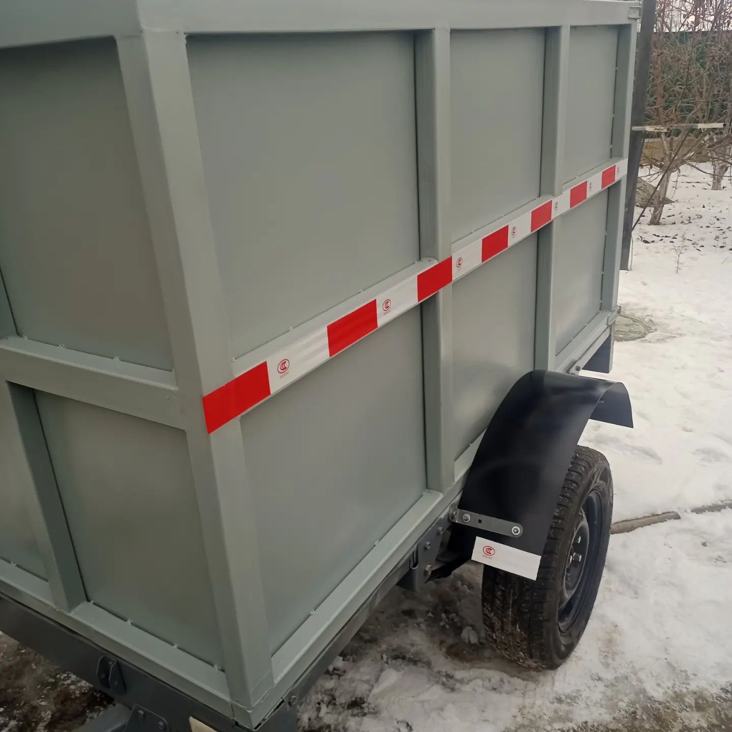 Ремонт прицепов. Прицеп ПГ 200. Парогенератор 200 на прицепе