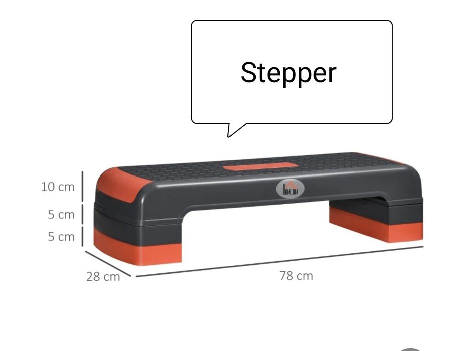 Stepper drept pentru aerobic și exerciții