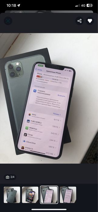 Iphone 11 pro max 256