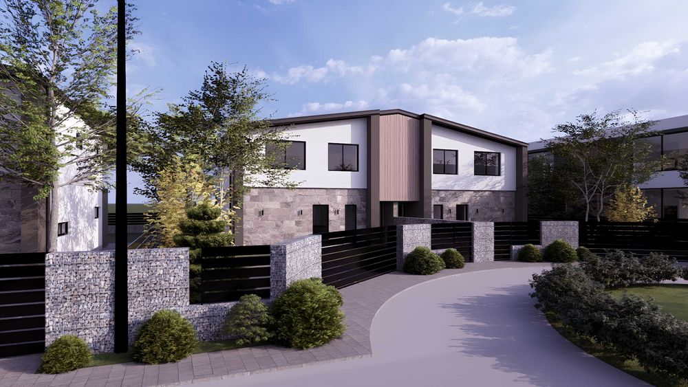 Casa moderna tip duplex