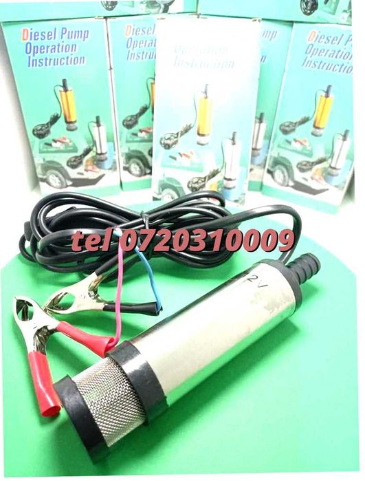 Pompa Submersibila Electrica Transfer Combustibil 12v