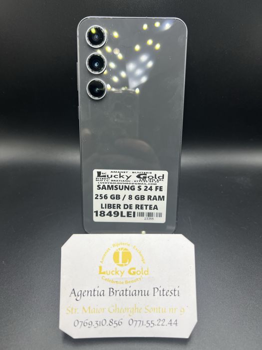 Samsung S 24 FE 256gb 8 gb Ram cod produs 23355