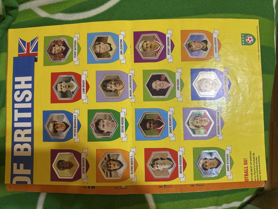 Album Panini Supersport 1987 complet 100%