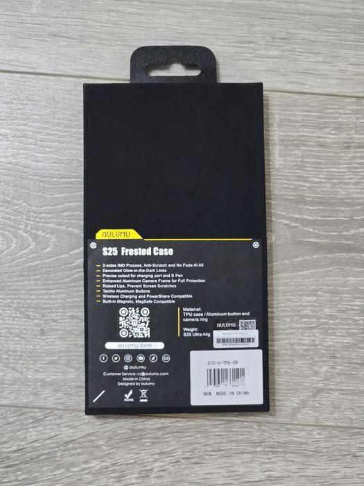 Husă magnetică Samsung Galaxy S25 Ultra IMD – răcire pasivă, alb trans