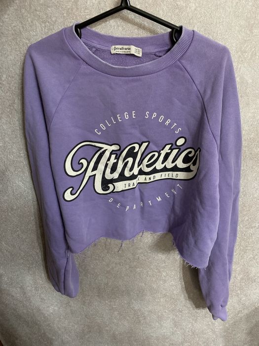 Фиолетовый свитшот Stradivarius