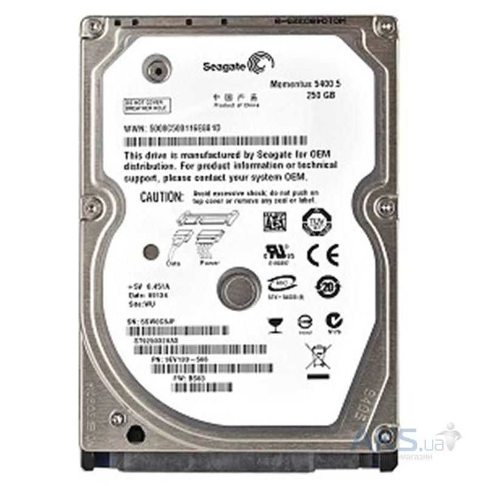 HDD на ноутбук 250Gb (2.5) в отличном состоянии с гарантией.
