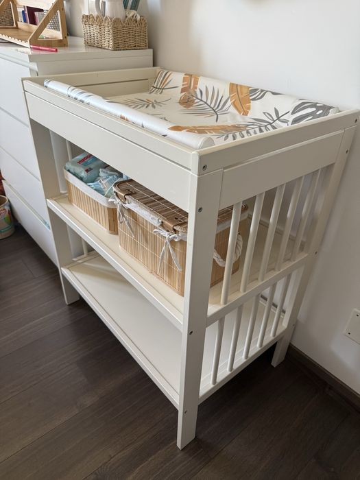 Masuta de infasat GULLIVER ikea + saltea impermeabila