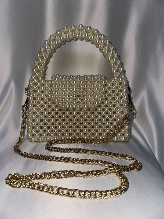 сумка из бусин ручная работа