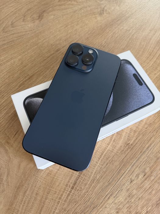 iPhone 15 Pro Max 512GB – Blue Titanium