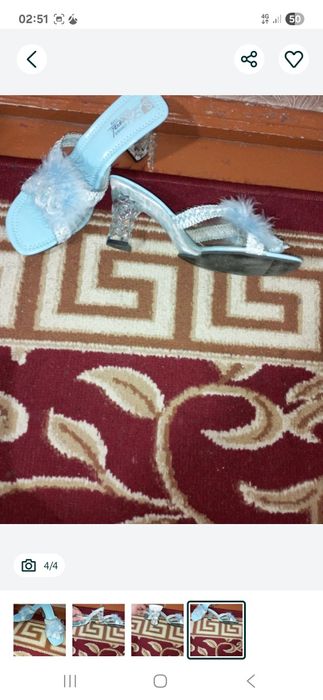 Kelinla uchun oyoq kiyim