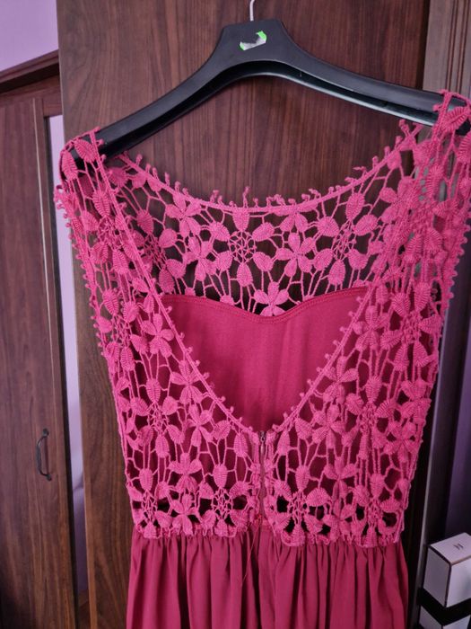 Дълга официална рокля размер М