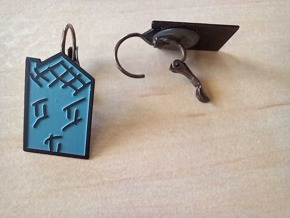 Авторски ръчно правени обеци