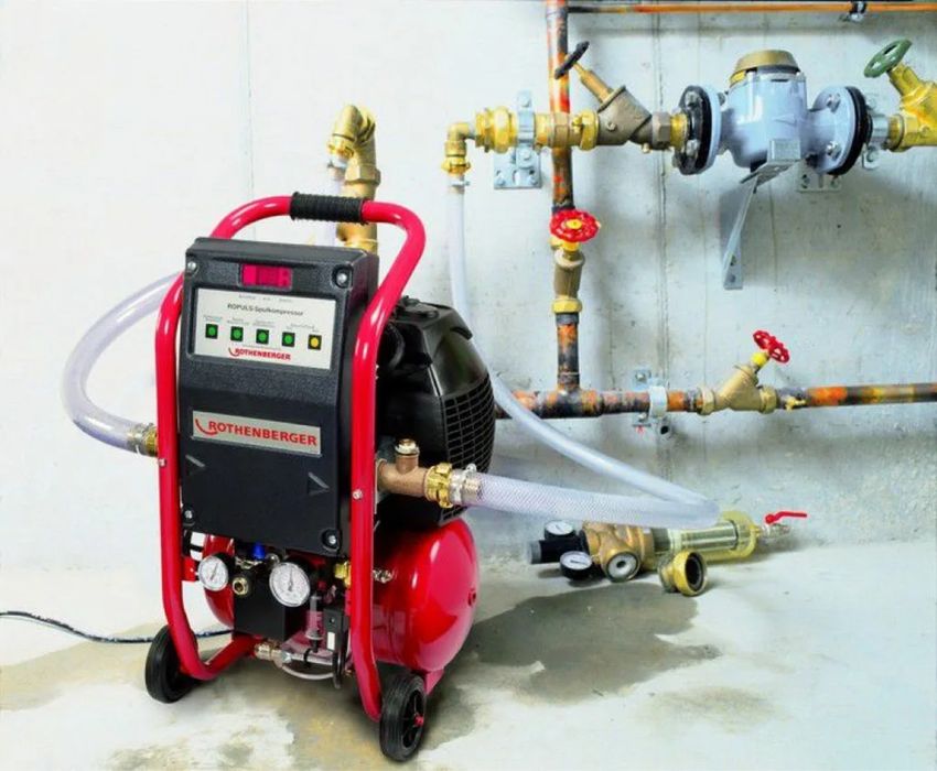 Промывка систем отопления