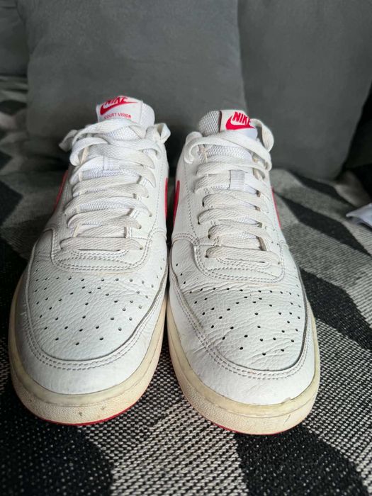 Nike Court Vision LowWhite University Red