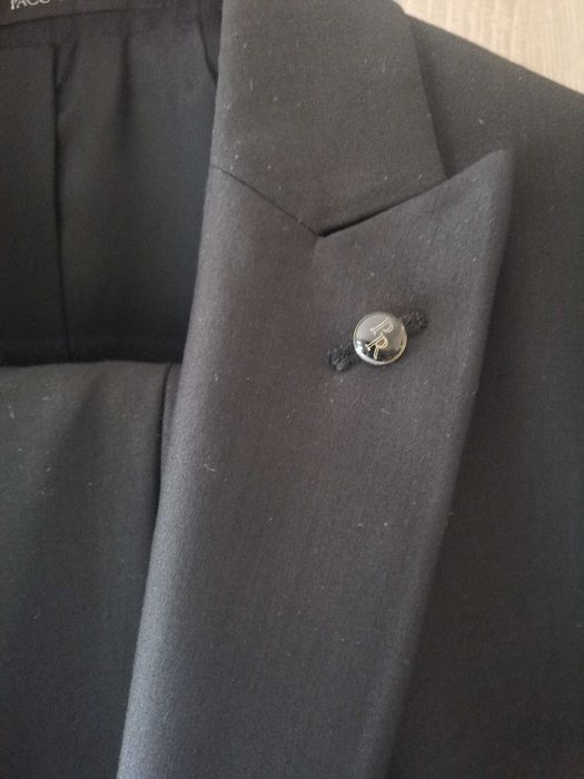 елегантен италиянски мъжки костюм PACO ROMANO