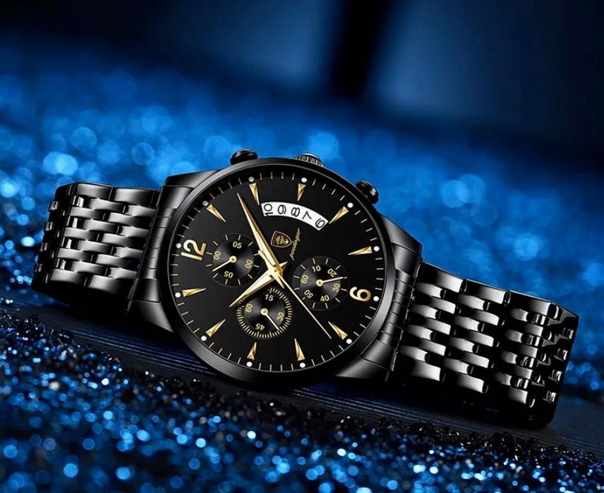 (НОВИ) POEDAGAR Стилен мъжки часовник