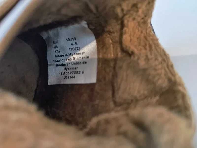 Ghete noi H&M, marimea 18/19