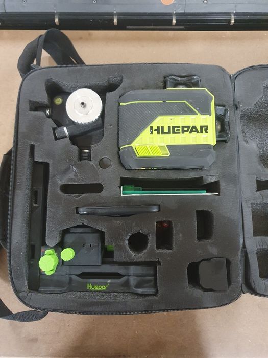 Nivela laser Huepar Z03CG, 3 x 360