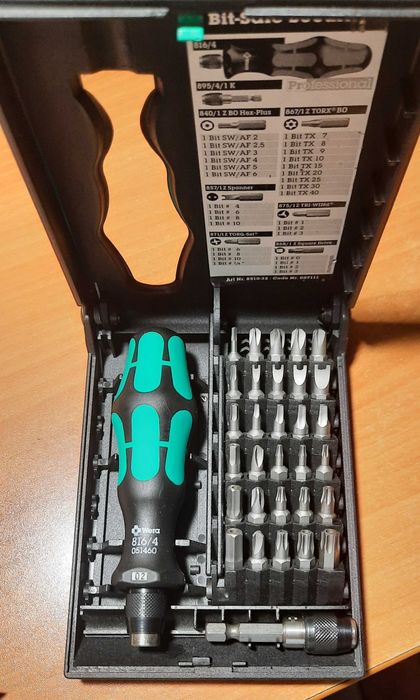 набор бит WERA, набор отвёрток HAZET