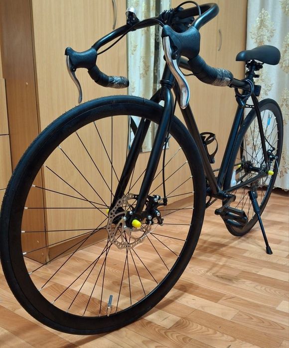 СРОЧНО Городской велосипед с дисковыми тормозами