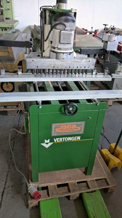 СРЕБРИН - немска пробив на машина с две глави за минификс